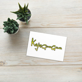 KajaGooGoo Logo Postcard
