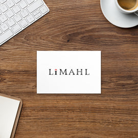 Limahl Classic Logo Postcard