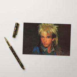 Limahl 'Only For Love' Postcard