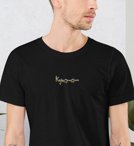 KajaGooGoo Embroidered Logo Short-Sleeve Unisex T-Shirt